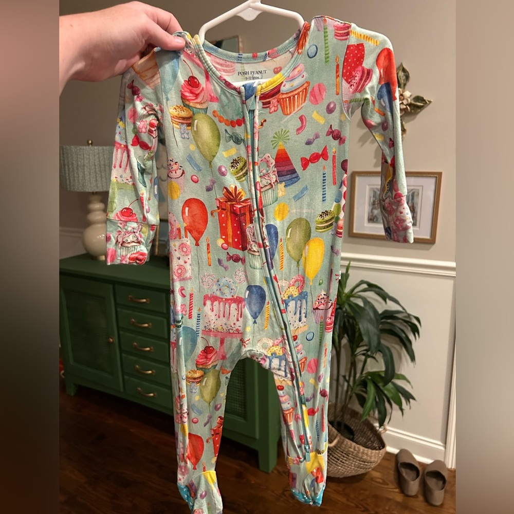 Posh Peanut Multicolor Baby footie